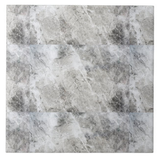 Black Charcoal and White Marble Pattern Ceramic Tile