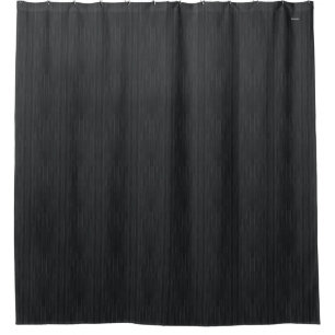 Black Charcoal Gradient Shower Curtain HAMbWG
