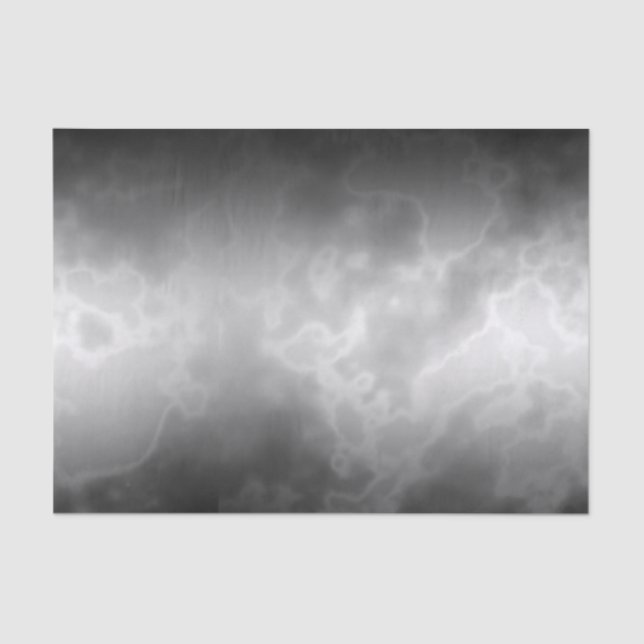 Black Charcoal Marble Tissue Paper (Front)