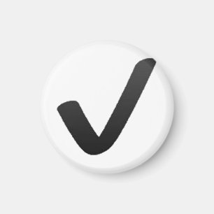 Black Check Mark - Emoji Magnet