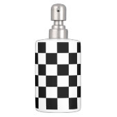 Black Checkered Bathroom Set (Front)