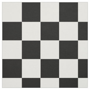 Black Checkered Fabric