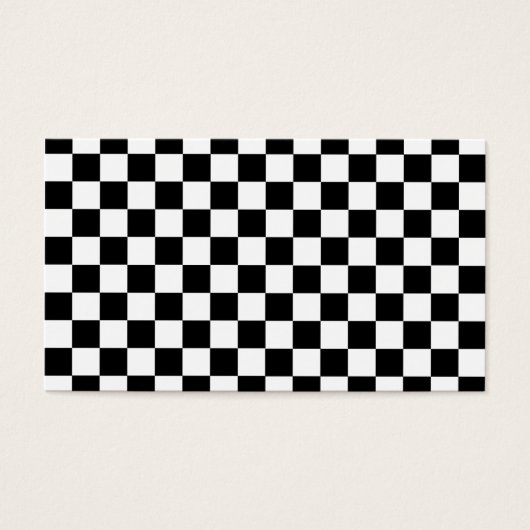 Black Checkered Pattern (Front)