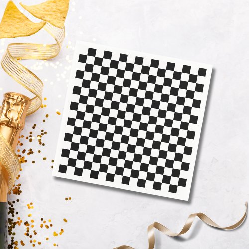 Black Checkered Plates