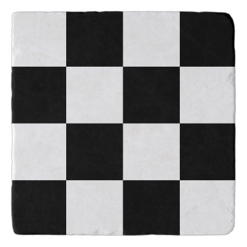 Black Checkered Trivet