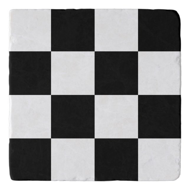 Black Checkered Trivet (Front)