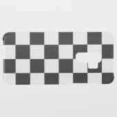 Black Checkered Uncommon Samsung Galaxy Case (Back (Horizontal))