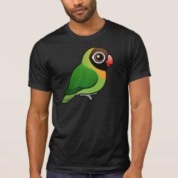 Cute Black-cheeked Lovebird Men's Alternative Apparel Basic Crew Neck T-Shirt