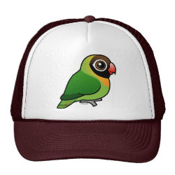 Cute Black-cheeked Lovebird Trucker Hat
