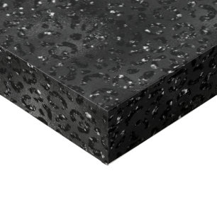 Black Cheetah Leopard Skin Print Pattern Animal