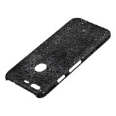Black Cheetah Leopard Skin Print Pattern Animal Uncommon Google Pixel Case (Top)