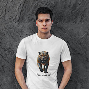 Black cheetah T-Shirt