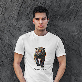 Black cheetah T-Shirt