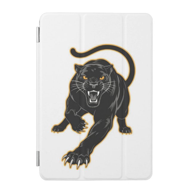 Black Cheetahs Design | Big Cats iPad Mini Cover (Front)