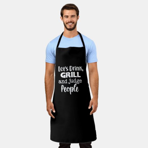 Black Chef Personalized Dad FATHERSDAYGift Grill Apron