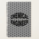 Black Chemical Engineer Text Planner