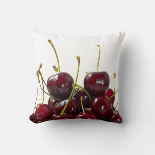 Black Cherries Pillow