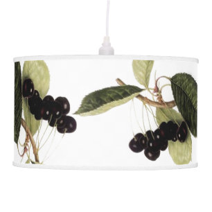 Black Cherry Lampshade Pendant Lamp