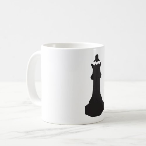 Black Chess Piece Mug