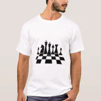 Mens Chess King quote game chess pieces gift for men T-Shirt