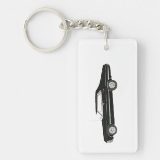 Black Chevy Impala Keychain