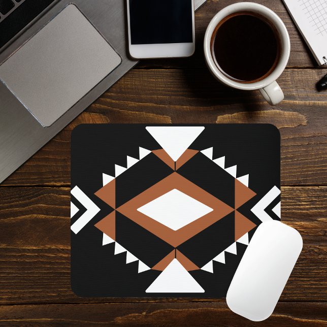 Black-Chic Ethnomuster Mauspad Schwarz Mouse Pad (Creator Uploaded)