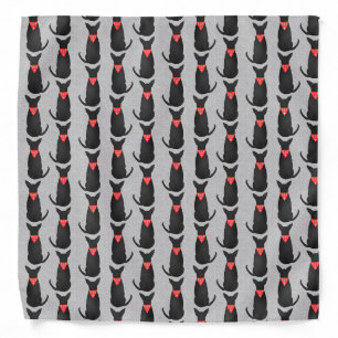 Black Chihuahua Bandana