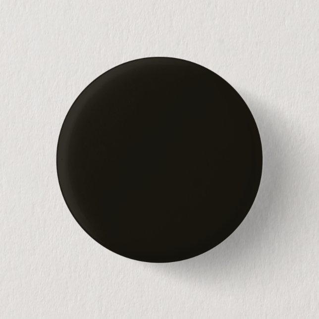 Black chocolate (solid color) 	 button (Front)