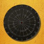 Black Chocolate Solid Color Dart Board<br><div class="desc">Black Chocolate Solid Color</div>