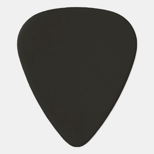 Black Chocolate Solid Color Guitar Pick