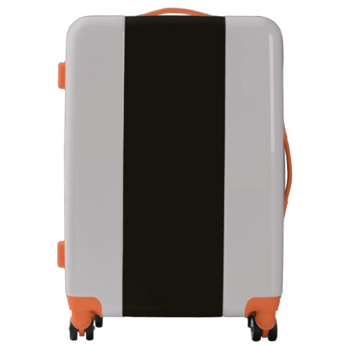 Black chocolate solid color 	 luggage