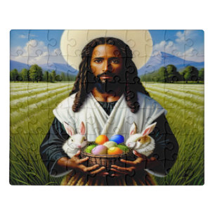 Black Christian Acrylic Easter Puzzle