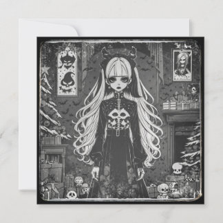 Black Christmas. Card