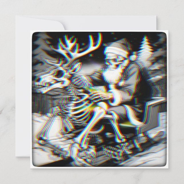 Black Christmas. Card (Front)