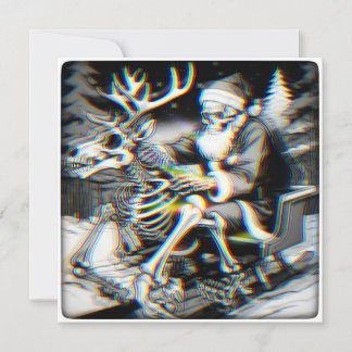 Black Christmas. Card