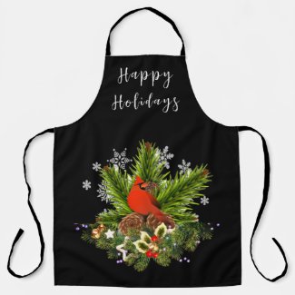 Black Christmas Holiday Greenery 