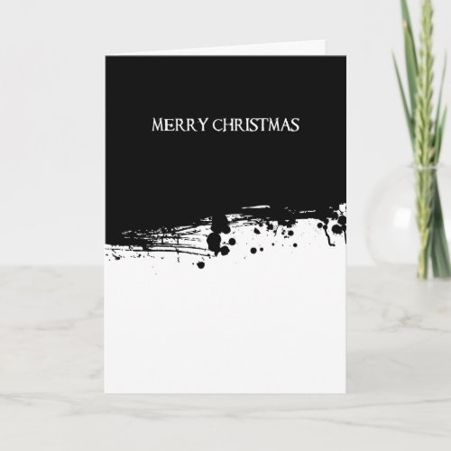 Black Christmas v1 Holiday Card