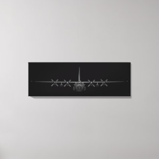 Black Chrome Herk Canvas Print