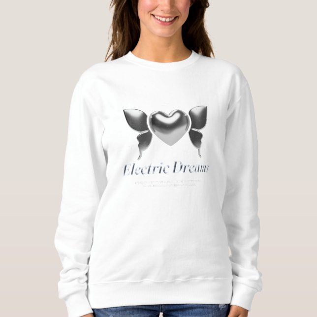Black Chrome Urban Streetwear T-Shirt Sweatshirt (Front)