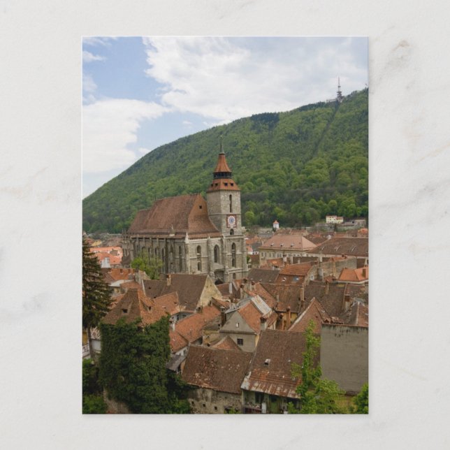 Black Church (Biserica Neagra) Brasov, Romania Postcard (Front)