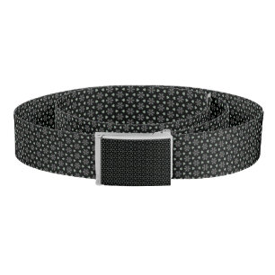 Black Circular Delight Belt