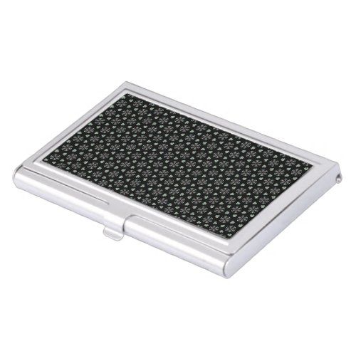 Black Circular Delight Business Card Holder