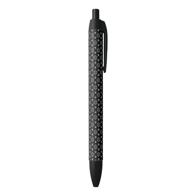 Black Circular Delight Pen (Bottom (Vertical))