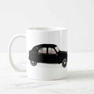 Black Citroen 2CV Coffee Mug