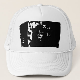 BLACK CITY REAPER SVG TRUCKER HAT