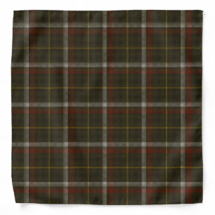 Black Clan Tartan Bandana