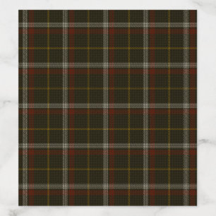 Black Clan Tartan Envelope Liner