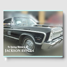 Black Classic Car Memorial