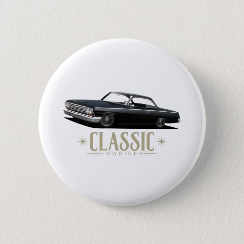 Black Classic Lowrider Button