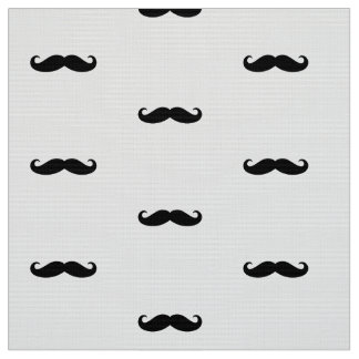 Black Classic Mustache Simple Bushy Moustache Hair Fabric